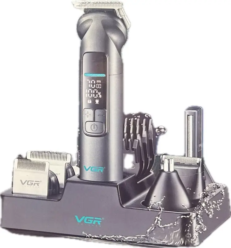 Триммер для стрижки волос 14в1 VGR V-096