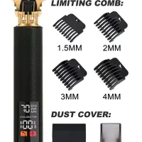 Триммер для стрижки волос Дисплей Черный