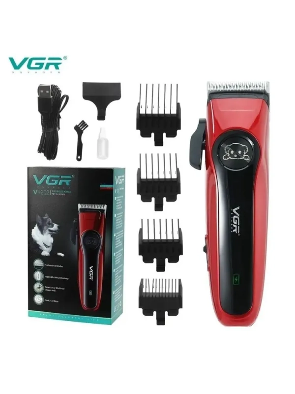 Машинка для стрижки животных VGR V-202