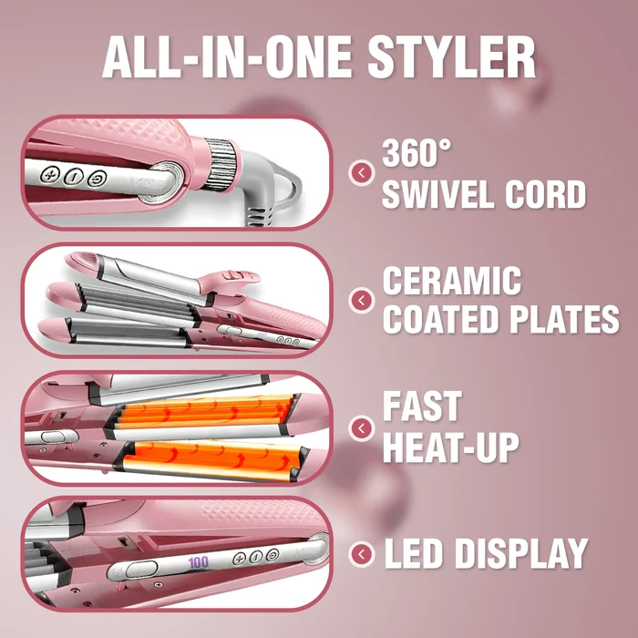 Плойка стайлер 4в1 VGR V-563