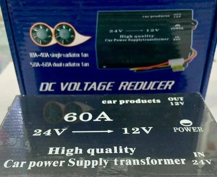 Преобразователь напряжения Инвертор 60A 24V-12V