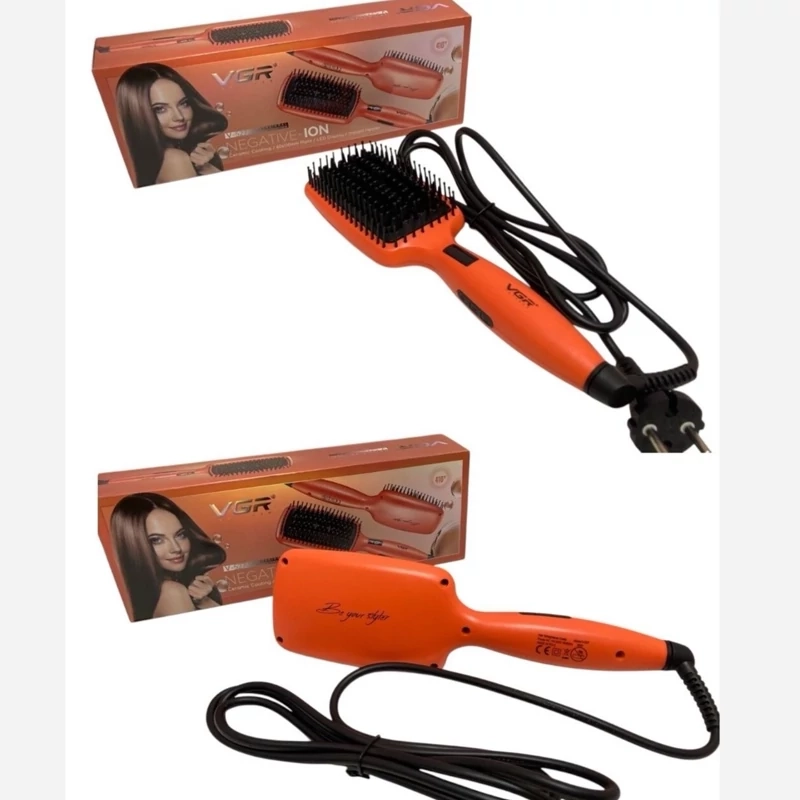 Расческа Щетка Фен VGR V-527 Черная