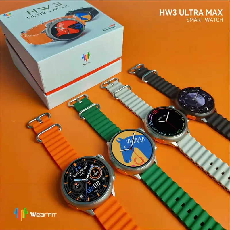 Смарт часы HW3 ULTRA MAX Зеленые