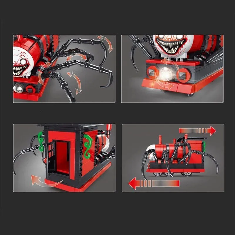 Паровоз Монстр-Паук Конструктор 649д