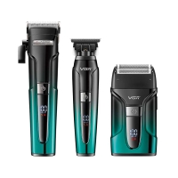 Набор для стрижки волос 3в1 VGR V-694 Желтый