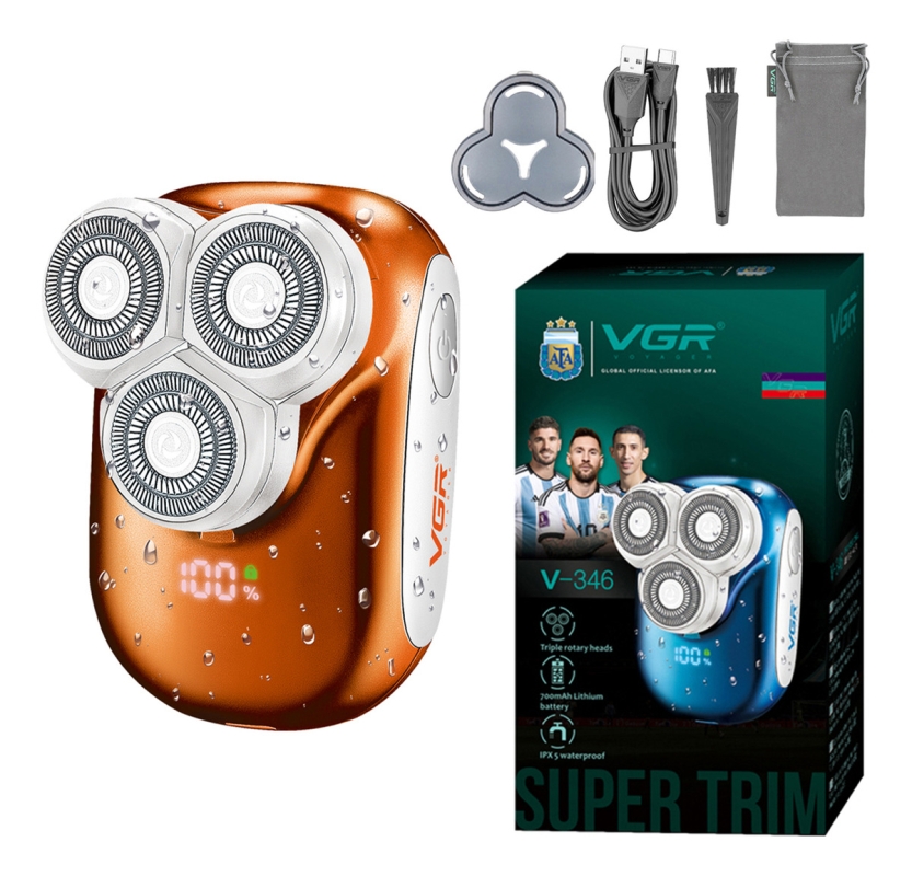 Электрическая бритва VGR V-346 Оранжевая