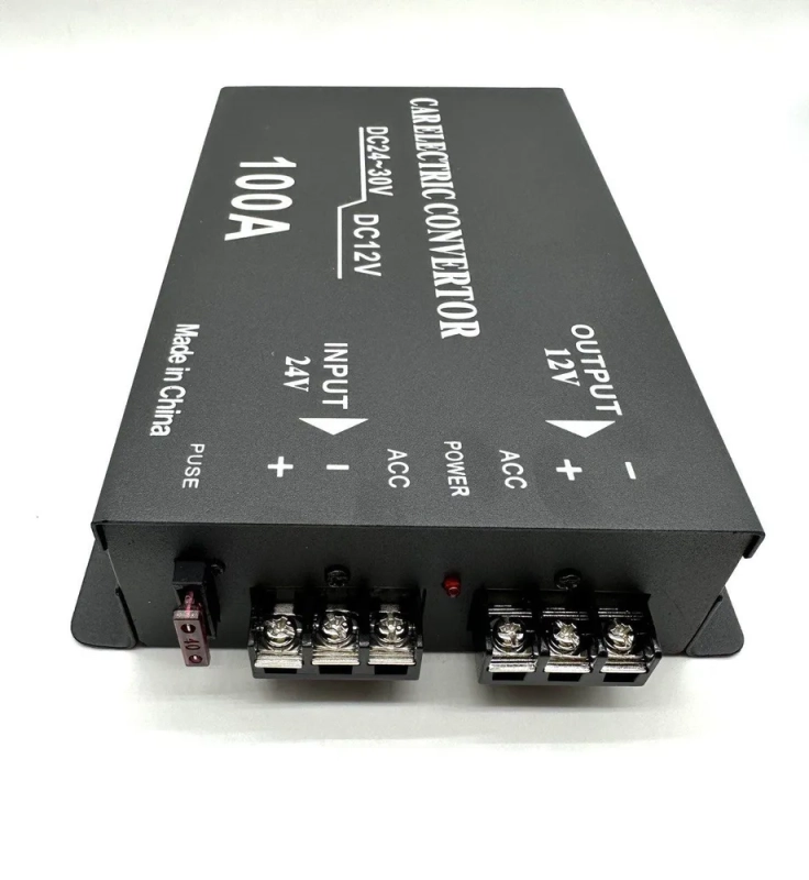 Преобразователь напряжения Инвертор 100A 24V-12V