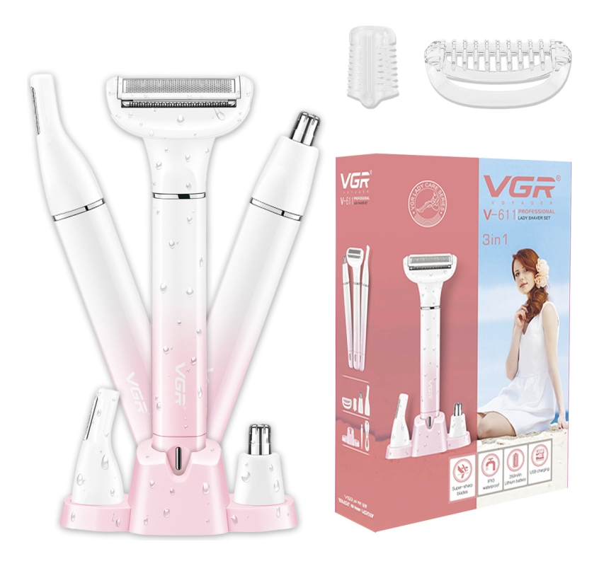 Эпилятор Набор 3в1 VGR V-611
