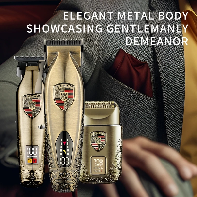 Набор для стрижки волос 3в1 Kemei KM-2360