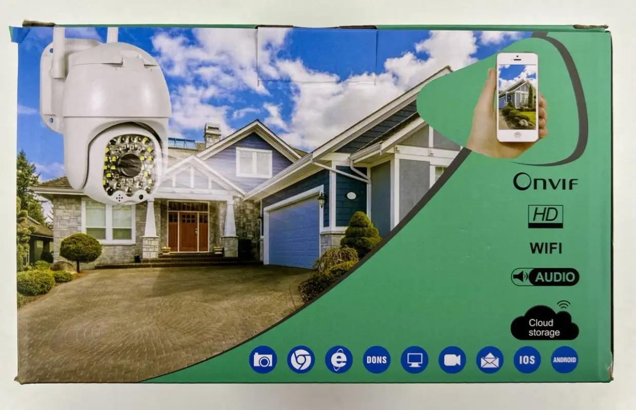 Камера видеонаблюдения уличная P32