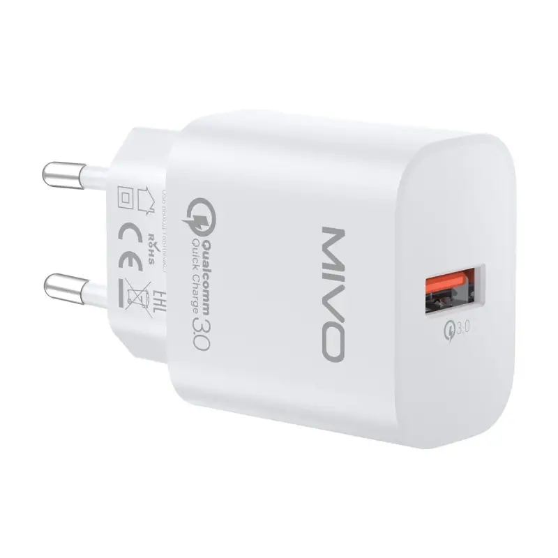 Сетевое зарядное устройство MIVO MP-328Q 18w