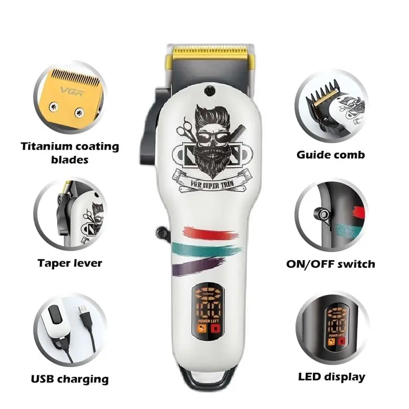 Машинка для стрижки волос VGR V-699