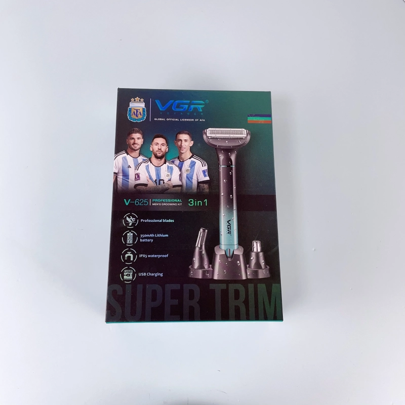 Триммер для стрижки волос Набор 3в1 VGR V-625