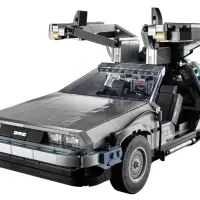 Машина времени Делориан Назад в будущее Конструктор 1872д