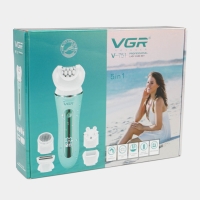 Эпилятор Набор 5в1 VGR V-751 Зеленый