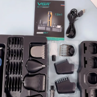 Триммер Набор 13в1 VGR V-173 Синий