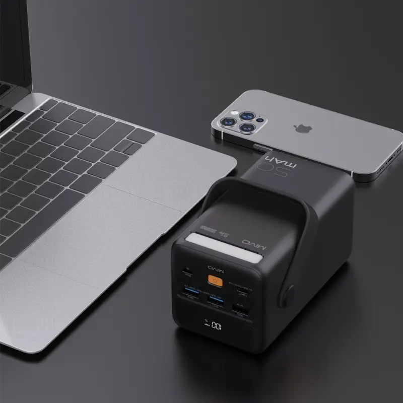 Внешний аккумулятор Powerbank MIVO MB-500Q 50000mAh