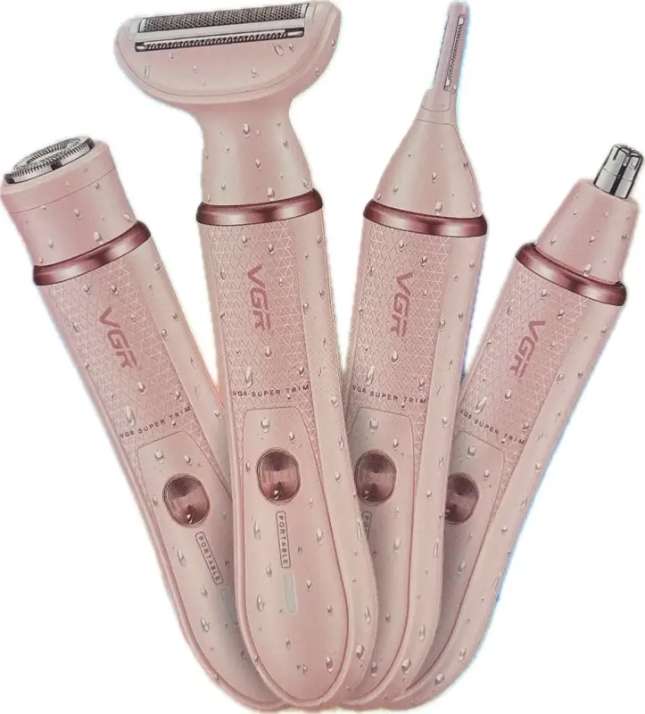 Эпилятор Набор 4в1 VGR V-761 Розовый Эпилятор Набор 4в1 VGR V-761 Розовый