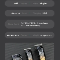 Набор для стрижки волос 3в1 VGR V-644