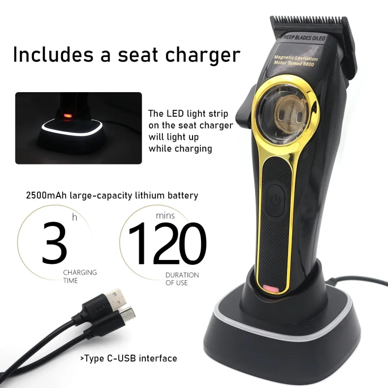 Машинка для стрижки волос Kemei KM-2373