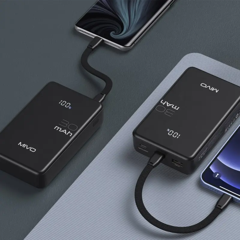 Внешний аккумулятор Powerbank MIVO MB-311Q 30000mAh
