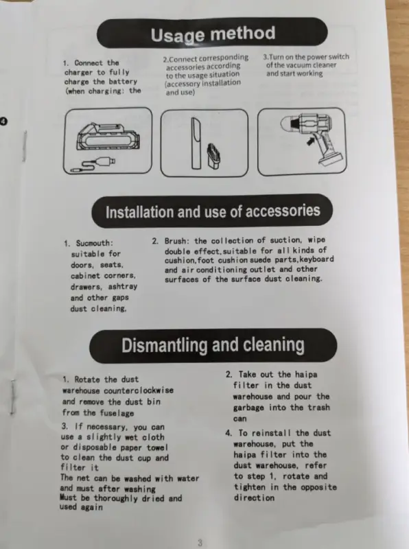 Пылесос автомобильный вакуумный с 2 АКБ