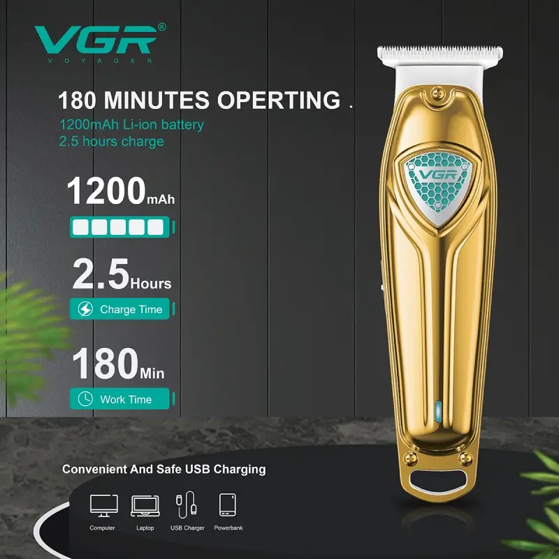 Триммер для стрижки волос VGR V-911