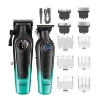 Набор для стрижки волос 2в1 VGR V-196&996 Желтый