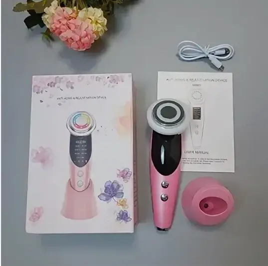 Массажер микротоковый для лица 7в1