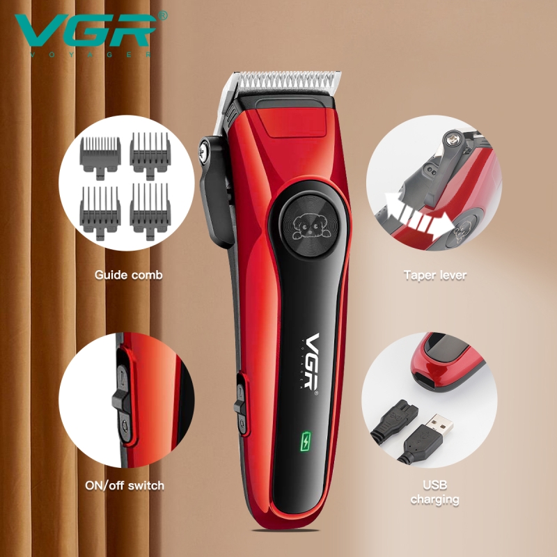 Машинка для стрижки животных VGR V-202