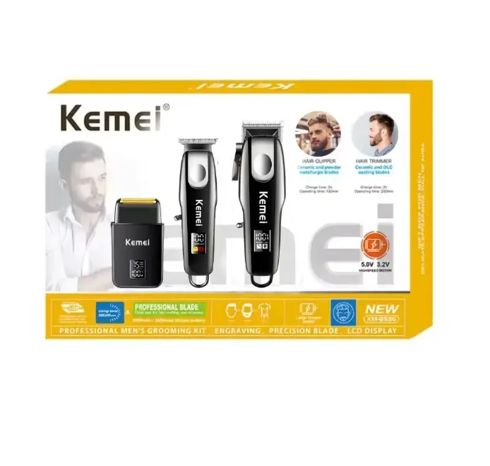 Набор для стрижки волос 3в1 Kemei KM-8531
