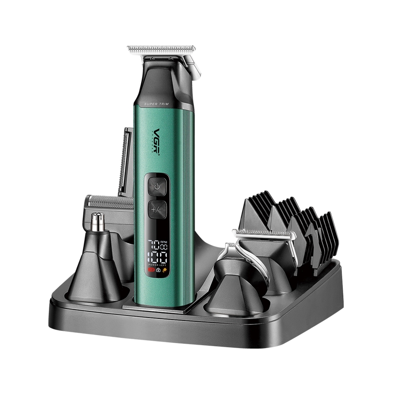 Набор для стрижки волос 14в1 VGR V-117 Красный