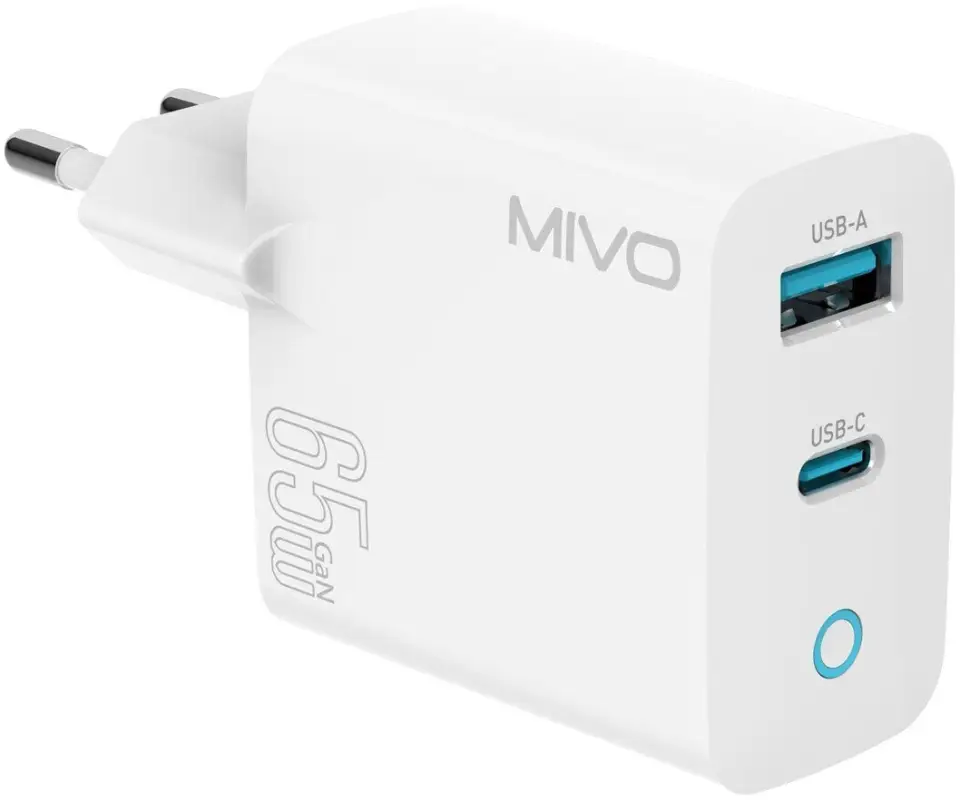 Сетевое зарядное устройство MIVO MP-650Q 65w