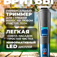 Триммер Набор 10в1 VGR V-108