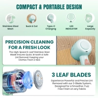 Машинка для удаления катышков VGR V-813 Зеленая