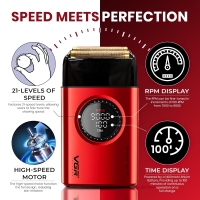 Электрическая бритва Шейвер VGR V-377 Красный