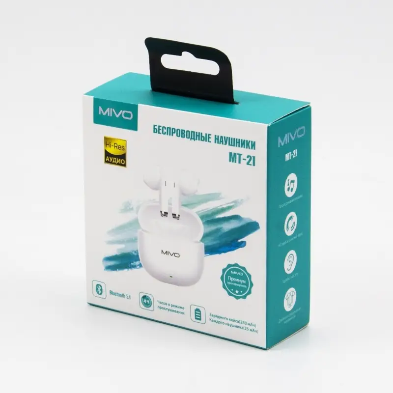 Наушники беспроводные MIVO MT-21