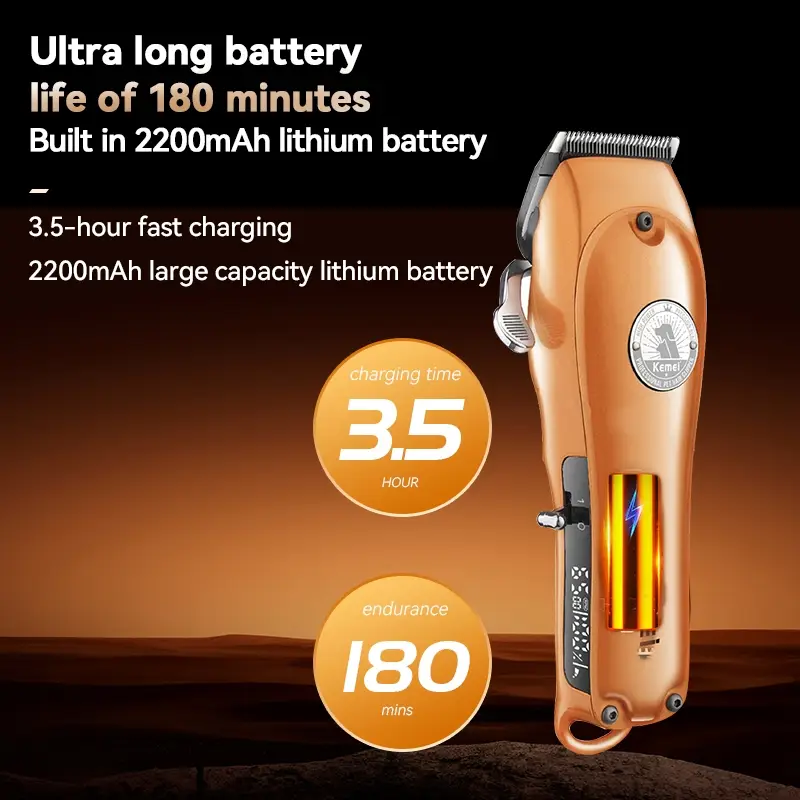 Машинка для стрижки животных Kemei KM-1596