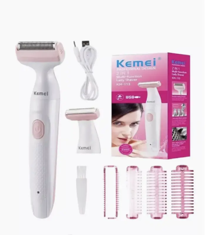Эпилятор 2в1 Kemei KM-113