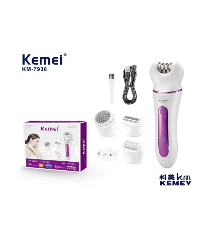 Эпилятор 5в1 Kemei KM-7936