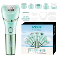 Эпилятор Набор 7в1 VGR V-756 Зеленый
