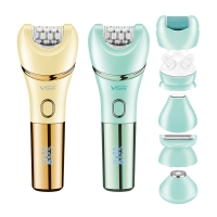 Эпилятор Набор 7в1 VGR V-756 Зеленый