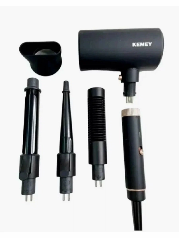 Фен для волос 4в1 Kemei KM-9203