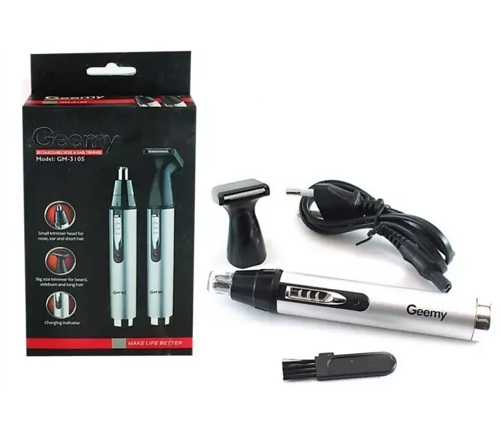 Триммер для стрижки волос 2в1 GEEMY GM-3105