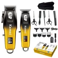 Набор для стрижки волос 2в1 Kemei KM-8501