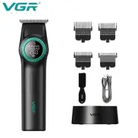 Набор для стрижки волос 2в1 VGR V-977 & V-377 Черный