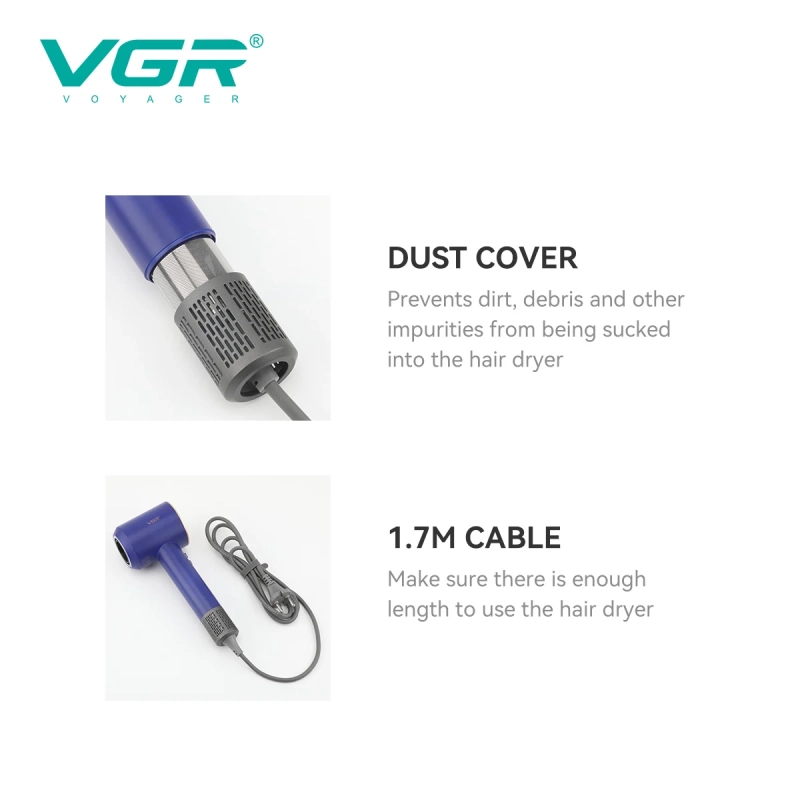 Фен VGR V-445 Красный