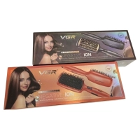 Расческа Щетка Фен VGR V-527 Оранжевая