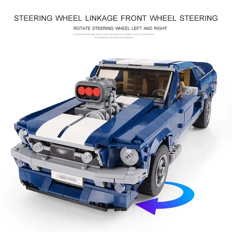 Ford Mustang GT 1967 Конструктор 1471д