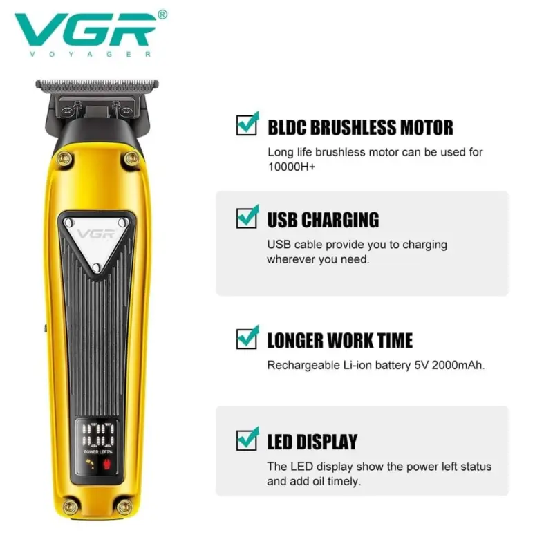 Триммер для стрижки волос VGR V-913